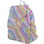 Background Abstract Wallpaper Top Flap Backpack