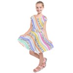 Background Abstract Wallpaper Kids  Short Sleeve Dress