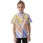 Background Abstract Wallpaper Kids  Short Sleeve Shirt