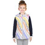 Background Abstract Wallpaper Kids  Hooded Puffer Vest