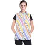 Background Abstract Wallpaper Women s Puffer Vest