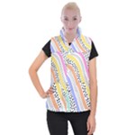 Background Abstract Wallpaper Women s Button Up Vest