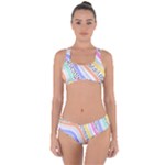 Background Abstract Wallpaper Criss Cross Bikini Set