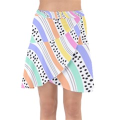 Wrap Front Skirt 