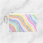 Background Abstract Wallpaper Canvas Cosmetic Bag (Small)