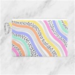 Background Abstract Wallpaper Canvas Cosmetic Bag (Large)
