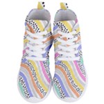 Background Abstract Wallpaper Women s Lightweight High Top Sneakers