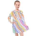 Background Abstract Wallpaper Kids  Quarter Sleeve Shirt Dress