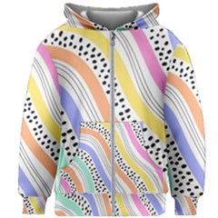 Kids  Zipper Hoodie Without Drawstring 