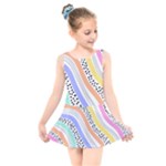 Background Abstract Wallpaper Kids  Skater Dress Swimsuit