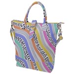 Background Abstract Wallpaper Buckle Top Tote Bag