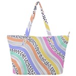 Background Abstract Wallpaper Full Print Shoulder Bag