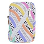 Background Abstract Wallpaper Belt Pouch Bag (Small)