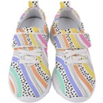 Background Abstract Wallpaper Kids  Velcro Strap Shoes