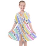 Background Abstract Wallpaper Kids  All Frills Chiffon Dress