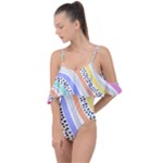 Background Abstract Wallpaper Drape Piece Swimsuit