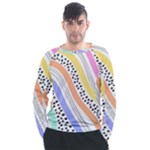 Background Abstract Wallpaper Men s Long Sleeve Raglan Tee