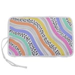 Background Abstract Wallpaper Pen Storage Case (L)