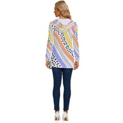 Long Sleeve Drawstring Hooded Top 