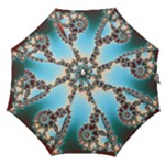 Fractal Spiral Art Math Abstract Straight Umbrellas