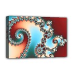 Fractal Spiral Art Math Abstract Deluxe Canvas 18  x 12  (Stretched)