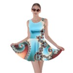 Fractal Spiral Art Math Abstract Skater Dress