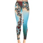 Fractal Spiral Art Math Abstract Leggings 