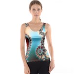 Fractal Spiral Art Math Abstract Tank Top