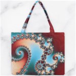 Fractal Spiral Art Math Abstract Mini Tote Bag