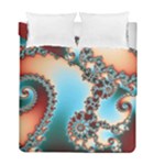 Fractal Spiral Art Math Abstract Duvet Cover Double Side (Full/ Double Size)
