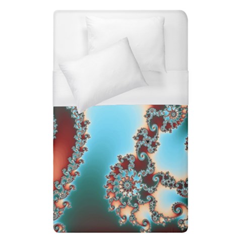 Fractal Spiral Art Math Abstract Duvet Cover (Single Size) from ArtsNow.com