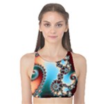 Fractal Spiral Art Math Abstract Tank Bikini Top