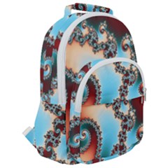 Rounded Multi Pocket Backpack 