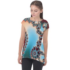 Cap Sleeve High Low Top 