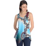 Fractal Spiral Art Math Abstract Sleeveless Tunic