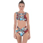 Fractal Spiral Art Math Abstract Bandaged Up Bikini Set 