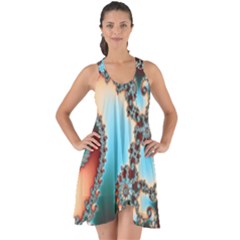 Show Some Back Chiffon Dress 