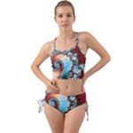 Fractal Spiral Art Math Abstract Mini Tank Bikini Set