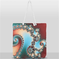 Full Print Rope Handle Tote (Large) 