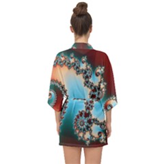 Half Sleeve Chiffon Kimono 