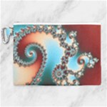 Fractal Spiral Art Math Abstract Canvas Cosmetic Bag (XL)