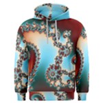 Fractal Spiral Art Math Abstract Men s Overhead Hoodie