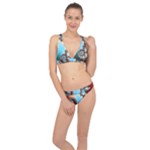 Fractal Spiral Art Math Abstract Classic Banded Bikini Set 