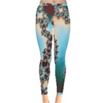 Fractal Spiral Art Math Abstract Inside Out Leggings