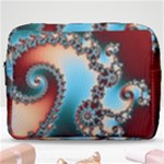 Fractal Spiral Art Math Abstract Make Up Pouch (Large)