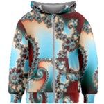 Fractal Spiral Art Math Abstract Kids  Zipper Hoodie Without Drawstring