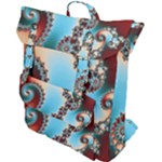 Fractal Spiral Art Math Abstract Buckle Up Backpack