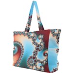 Fractal Spiral Art Math Abstract Simple Shoulder Bag