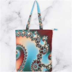 Double Zip Up Tote Bag 