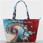 Fractal Spiral Art Math Abstract Back Pocket Shoulder Bag 